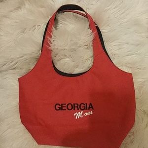 Red georgia bag